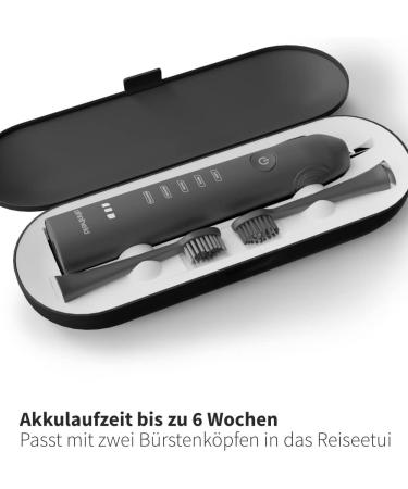 Buy Zahnheld Electric Sound Toothbrush Gero with Travel Case & Brush Head | 5 Cleaning Modes | Long Battery Life | Effective Daily Dental Care - Ship Worldwide - Buy Online on GoSupps.com