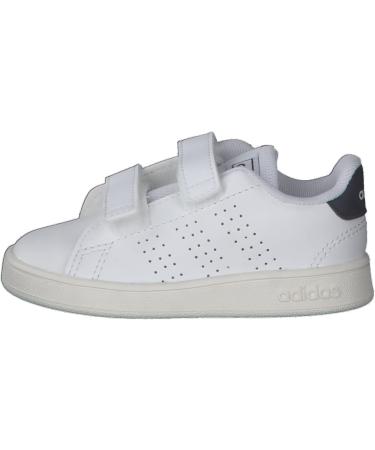 Adidas Unisex Kids Advantage Cf I Sneaker - Child UK 2 - Ftwr White/Legend Ink/Cloud White - Buy Online on GoSupps.com