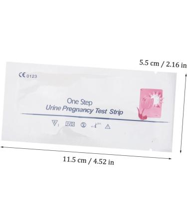 FRCOLOR 50pcs Early Pregnancy Test Strips Pruebas De Embarazo Pregnancy Testing Supply Midstream Test Stick Pregnant Test Supplies Cow High Precision Pregnancy Tests Plastic Pregnant Woman - Buy Online on GoSupps.com