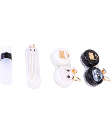 Exceart Contact Lens Accessories Bag | Earth Color Storage Container & Tweezers - Perfect for Travel! - Buy Online on GoSupps.com