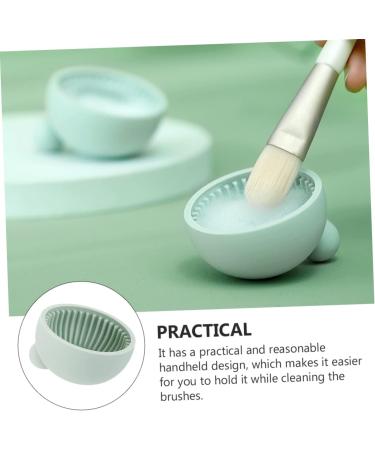 FRCOLOR Cleanser of Makeup Brush Make up Brush Cleaning Mat Face Tools Facial Cleansing Brush Makeup Cleaning Mat Makeup Tool Cleaner Makeup Pallets Facial Tool Washer Silica Gel Portable - Buy Online on GoSupps.com