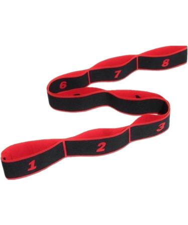 Xingmo Kids Stretch Band with Multi Loops | Yoga Exercise Trainer Bands - Red - Buy Online on GoSupps.com