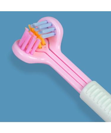 Shop Multi-Sided V-Shaped Toothbrush - Soft Bristles Portable Travel Design & 45-Degree Angle - Ideal for Gentle Cleaning - Buy Online on GoSupps.com
