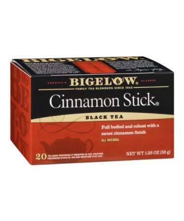 BIGELOW TEA CNNMN STIX 20 BG