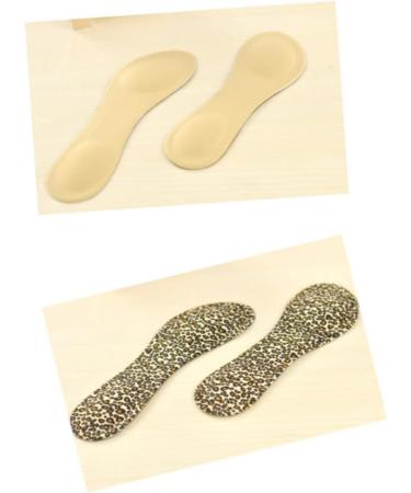 FRCOLOR Sponge Shoe Inserts - Breathable Insoles for High Heels & Comfort - Medium Beige Absorption Pads - Buy Online on GoSupps.com