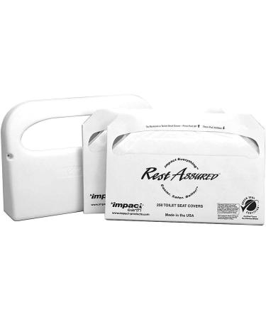 Rochester Midland RCM25160800 Toilet Seat Cover Set- Starter Kit- Includes Dispenser- WE - Buy Online on GoSupps.com