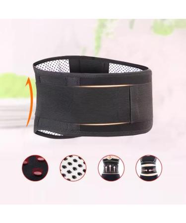 Magnetic Self-Heating Lower Back Support Belt for Women & Men Lumbar Support Pain Relief Back Brace - Buy Online on GoSupps.com