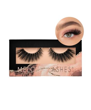 Melody lashes ultra fluffy vegan eyelashes for gluing up to 15x opposing artificial lashes for the perfect make-up look knotted by hand (fluff me!)