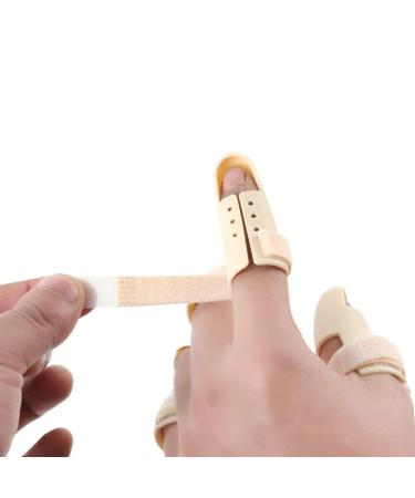SUPVOX Finger Splint Brace - Mallet Finger Splints for Arthritis Basketball - Pinky Plastic Protector (42-48mm) - International Shipping Available - Buy Online on GoSupps.com