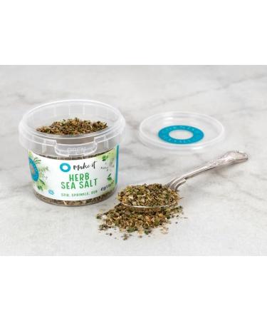 Cornish Sea Salt Tub (8 Pack Herby Sea Salt 45g) - Buy Online on GoSupps.com