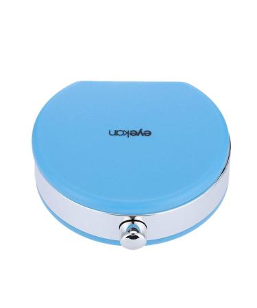 Mini Contact Lens Cases Travel Contact Lens Case Box Holder Eye Care Lens Case Set with Mirror (Color: Black)