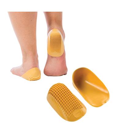 Tuli's Classic Heel Cups  Cushion Insert for Shock Absorption and Plantar Fasciitis and Heel Pain Relief  Made in The USA  Regular  2 Pairs Regular (2 Pairs)