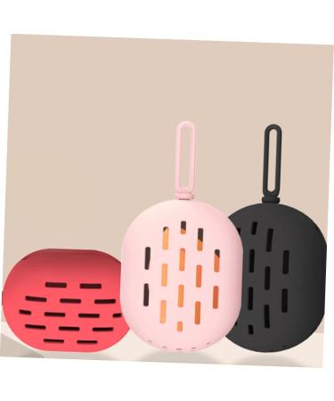 Beaupretty 4 Sets Beauty Egg Cosmetic Bag body puff container makeup sponge organizer silicone makeup brush holder eye mask heated egg whisk makeup tools holder Puff box travel USB Silica gel - Buy Online on GoSupps.com