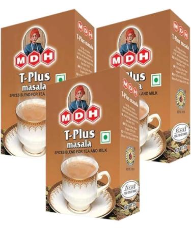 Seelans MDH Various Seasoning Masala Powder - A Mixture of Spices Adds Taste - Aromatic & Enhances the flavor of the meal -Simplifies & Speeds Up The Cooking Process (T Plus Masala (35g) Pack of 3)