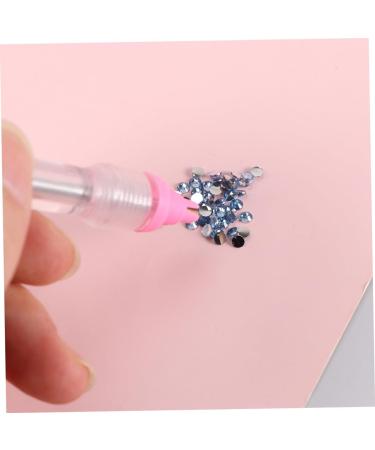 minkissy 1 Set Nail Art Studs Nail Tools Nail Gems and Rhinestones Nail Dotting Pen Nail Art Tools Nail Rhinestones Nail Sequins Crystal Ab Rhinestones Nail Art Pen 3d Drawing Tool Manual Pink 16x1cm - Buy Online on GoSupps.com
