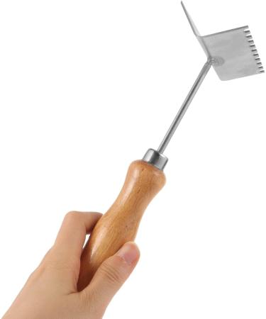 Ipetboom Beehive Shovel Clean Wax Honeycomb Scraper Partition Steel for Uncapping Tool Supplies King Honey Beekeeping - Buy Online on GoSupps.com