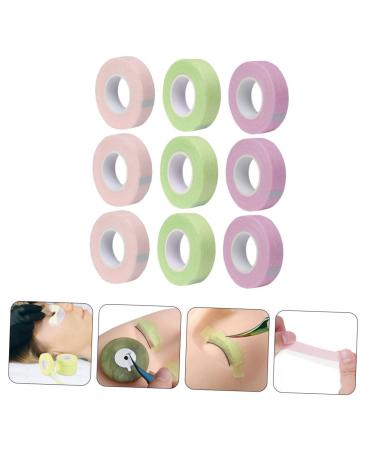 MAGICLULU 36 Rolls Lash Tape Female Eyelash Tapes Adhesive Lash Tape Eyelashes Extension Patch Eyelash Adhesive Tape Eyelash Tape for DIY Sticker Non-woven Fabric Breathable - Buy Online on GoSupps.com