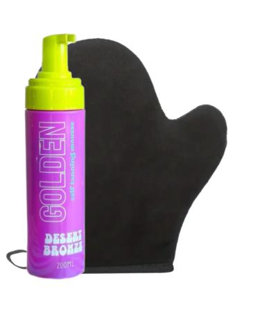 Desert Bronze Golden Self Tanning Mousse Instant Streak Free Tan