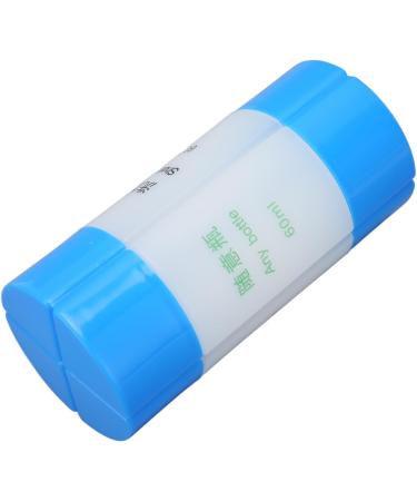 Verdant Touch Toiletries Bottle 4 in 1 Travel Bottle Leak Proof Pre Printed Refillable Toiletries Container for Shampoo Lotion 60ml Blue - Buy Online on GoSupps.com