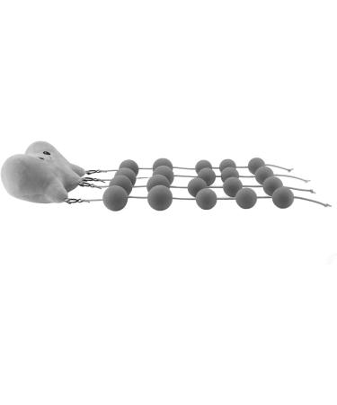Naked Dinner Pillows with 20 Massage Balls | Portable Cotton Pillow for Back Neck & Headache Relief | Gray Multifunctional Comfort - Buy Online on GoSupps.com