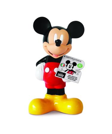 Naturaverde Naturaverde | Kids - Disney Mickey Mouse - 3D Mickey Mouse Shower Gel for Children Body Wash Children's Hygiene Products with Organic Calendula and Chamomile Extracts 200 ml