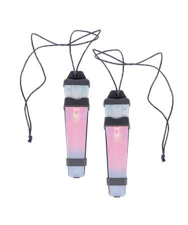 2Pcs Personal Identification Light Tactical FMA Helmet Safety Flashing Signal Light for Outdoors
