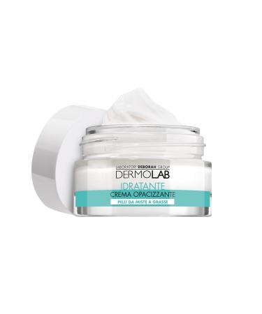 Dermolab- moisturizing matting face cream for combination skin and greasy skin with hyaluronic acid pool matt and antioxidation effect depth effect dermatologically tested LSF 15 50