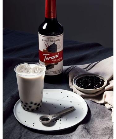 Torani Puremade Toasted Black Sesame Flavour Syrup 750ml 2 Pack - Buy Online on GoSupps.com
