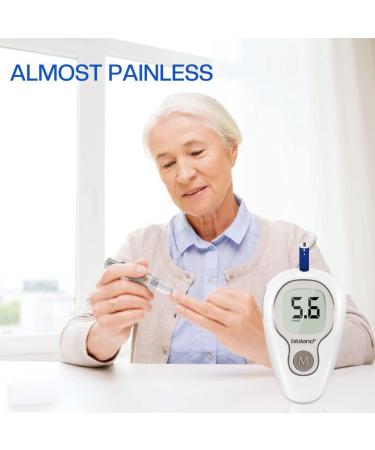 Blood Glucose Monitor G-427B Testing Kit with 100 Strips & Lancets - Portable Home Blood Sugar Test Kit (Upgraded Needle) - Monitor Set - Buy Online on GoSupps.com