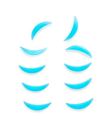 PERMANIA Reusable Lash Lifting Shield Pads Silicone Lash Shields for Bottom Lashes Reusable Lash Lifting Shield | Cruelty-Free | for a Lower Lash Lift and Lower Lash Tint Christmas Gifts - Blue