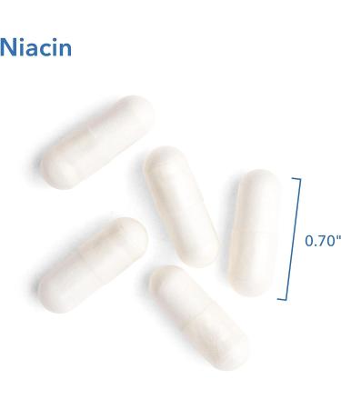 Niacin Vitamin B3 250mg 90 Veg Capsules - Essential Heart Health Supplement - Buy Online on GoSupps.com
