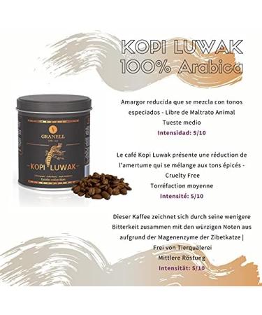 Granell Cafes - Exotic Collection | Coffee Premium - Gourmet Coffee | Kopi Luwak Jamaica Blue Mountain Hawaii Kona - 3 Units - Gourmet Coffee Beans Coffee Bean Box - Coffee Gift Box - Buy Online on GoSupps.com