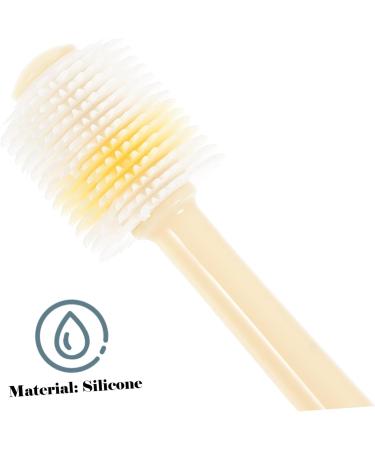 2-Piece 360 Baby Toothbrush Set - Soft Children's & Finger Toothbrush for Travel - Safe & Gentle Dental Care - Buy Online on GoSupps.com
