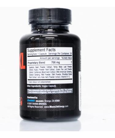 Energy-Natural Energy Supplement for Focus Clarity & Athletic Performance | Vegan Non-GMO No Crash - Buy Online on GoSupps.com