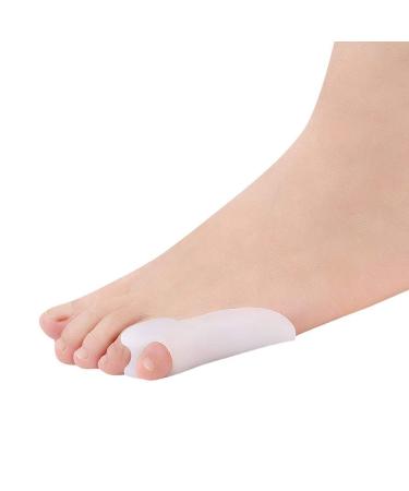 Buy Hallux Valgus Corrector for Toe Inflammation - Day Use White/Skin Colored 1 Pair - International Shipping Available - Buy Online on GoSupps.com