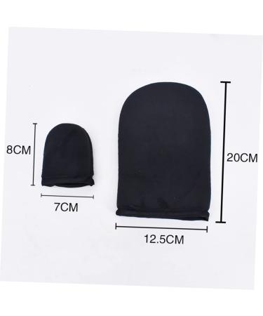 NOLITOY 2pcs Self Tanning Mitt Flocking Gloves for Easy Application of Sunscreen and Tanning Lotion Compact Protective Hand Cover for Women and Girls - Buy Online on GoSupps.com