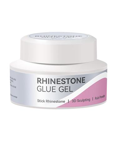 Rhinestone Glue Strong Press-On Nail Adhesive 30g Gem Glue for Nail Decoration | For Design Sculpture Fabric Jewelry Women's and Girls' Home Indoor and Outdoor Parties Christmas Birthdays