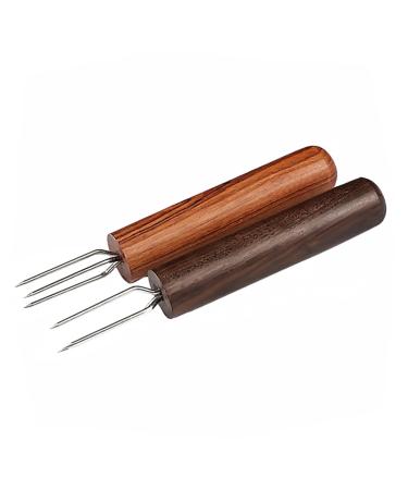 Fomiyes 2st extension needle Tools Portable Moxibuscy fork Moxibustion Tool Chorizo mugwort holder Moxibustion delivers Moxibusgestender tool Wurst Ai Zhu Delivery rosewood