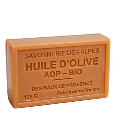 Savon de Marseille - Organic Olive Oil & Shea Butter Soap - Honey Fragrance - 125g Bar - International Shipping - Buy Online on GoSupps.com