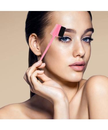 Lurrose 6-Pack Eyebrow Makeup Combs | Salon Quality Teasing & Styling Brushes for Perfect Brow & Hair Looks - ABS Durable Design - Buy Online on GoSupps.com