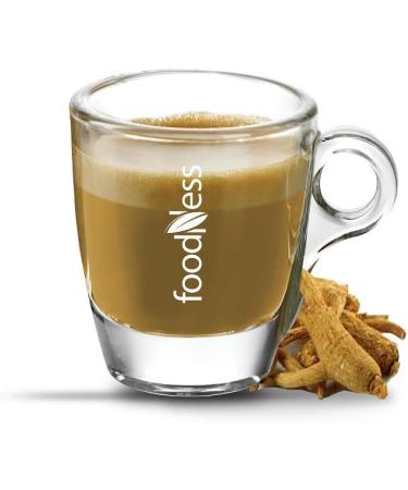 FoodNess - Bitter ginseng coffee capsules compatible with the Dolce Gusto system gluten-free lactose-free and with no added sugars (3 boxes total 30 capsules) - Buy Online on GoSupps.com