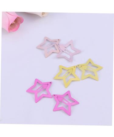 FRCOLOR Star Hair Clip hair for kids infant suit kids hair kids suit kids hairpins barrettes clip Pentagram Colorful Star Hair Clip - Buy Online on GoSupps.com
