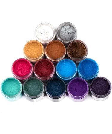 RESIN4DECOR Silver Pearlescent Mica Pigment for Epoxy Resin Jewelry & Art Projects - 25g - Buy Online on GoSupps.com