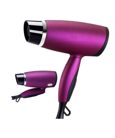 Cordless Hair Dryer Women's Fast Powerful Travel Hair Dryer Portable Rechargeable Cordless Hair Dryer 3 Hot and Cold Buttons