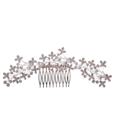 minkissy Accessories Alloy Hair Comb headpiece bridal accessories hair accessories hairpin Wedding Bridal Hair Comb Bridal Headpieces for Wedding Bridal Hair Hair