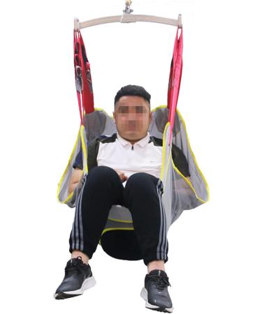 Patient Lift Toileting Sling Full Body Patient Lifting Harness Mesh Patient Lift Sling for Nursing Elderly Disabled XL - Buy Online on GoSupps.com