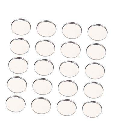 Ipetboom 50pcs Eye Shadow Disk Miss Cosmetic Aluminum Plate