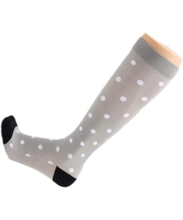 Angoter Compression Stockings for Men & Women | Long Sports Socks for Walking Cycling Pregnancy & Edema - Size S-M - Buy Online on GoSupps.com