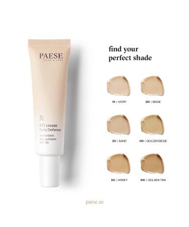 Paese Cosmetics 2W Beige DD Cream - Lightweight Hydrating & Perfect for All Skin Types | Shop Internationally - Buy Online on GoSupps.com
