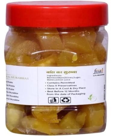 CROV Homemade Bamboo Murabba Helps Increasing Height Growth Bamboo Shoots Murabba Good for Health Bans Ka Murabba 400 gm - Buy Online on GoSupps.com